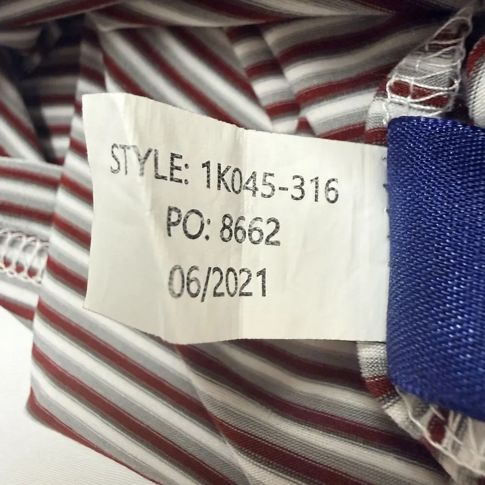 Lot of 2 Southern Tide Men's Large The Skipjack Polo Short Sleeve Stripes